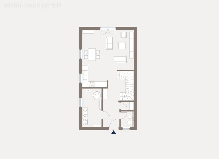 Doppelhaushälfte zum Kauf provisionsfrei 439.579 € 4 Zimmer 125 m² 250 m² Grundstück Mittelbuchen Hanau 63454