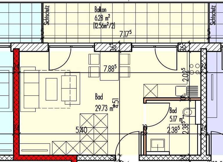 Studio zum Kauf 164.700 € 1 Zimmer 41,2 m² 2. Geschoss Sachsen Sachsen b. Ansbach 91623