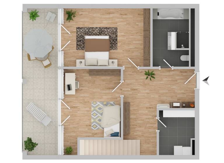 Maisonette zur Miete 2.000 € 4 Zimmer 133,6 m²<br/>Wohnfläche EG<br/>Geschoss Weststadt Ulm 89077
