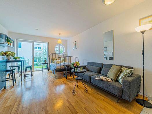 Wohnung zur Miete Wohnen auf Zeit 990 € 1 Zimmer 36 m² frei ab 02.02.2026 Bornheim Frankfurt am Main 60385