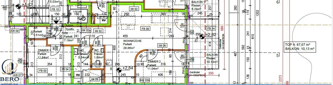 Wohnung zum Kauf 389.000 € 3 Zimmer 67,7 m²<br/>Wohnfläche 1.<br/>Geschoss Wien 1210