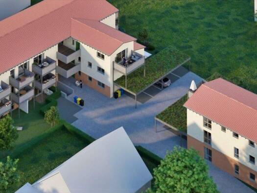 Wohnung zum Kauf - Erstbezug provisionsfrei 399.000 € 3 Zimmer 77,1 m² Hirschaid 96114