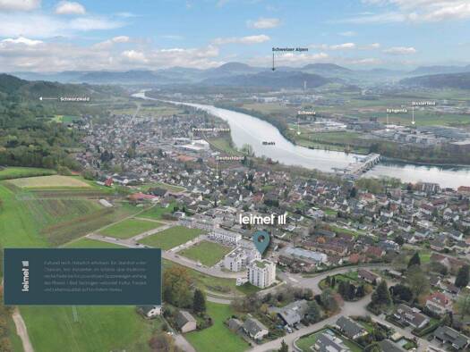 Wohnung zum Kauf provisionsfrei 327.000 € 2 Zimmer 56,4 m² 5. Geschoss Elisabeth-Schwander-Straße 1 Bad Säckingen 79713