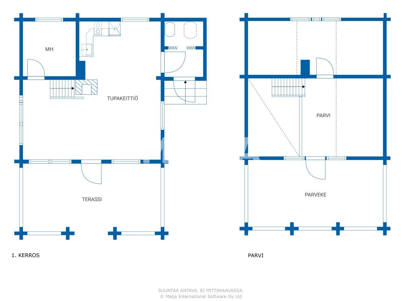 Haus zum Kauf 139.000 € 3 Zimmer 45,6 m²<br/>Wohnfläche 2.000 m²<br/>Grundstück Huvikummuntie 6 Ranua 97700