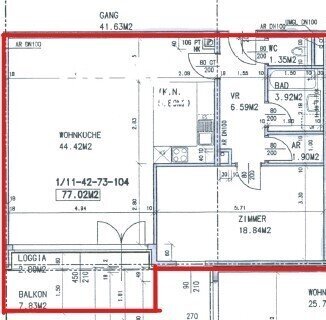 Wohnung zur Miete 743 € 2 Zimmer 77 m²<br/>Wohnfläche 01.02.2025<br/>Verfügbarkeit Herbortgasse 28 Wien 1110