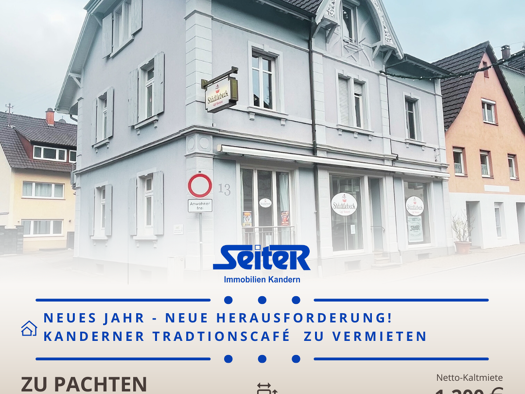 Bar/Café zur Miete provisionsfrei 1.200 € 95 m² Gastrofläche Hauptstraße 13 Kandern 79400