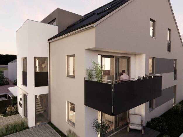 Wohnung zum Kauf - Neubau provisionsfrei 307.500 € 2 Zimmer 44 m² Dagersheim Böblingen 71034