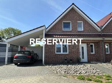 Doppelhaushälfte zum Kauf provisionsfrei 369.500 € 4 Zimmer 122 m² 406 m² Grundstück frei ab sofort Brögbern Lingen 49811