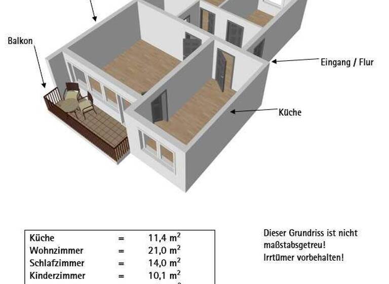 Wohnung zum Kauf 275.000 € 3 Zimmer 66 m² Grenzach Grenzach-Wyhlen 79639