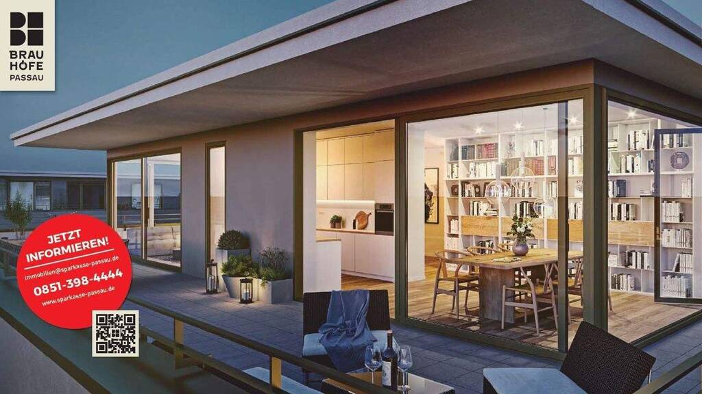 Fertig- und Musterhäuser zum Kauf Auerspergstraße 2 a, b, c Haidenhof-Nord Passau 94032