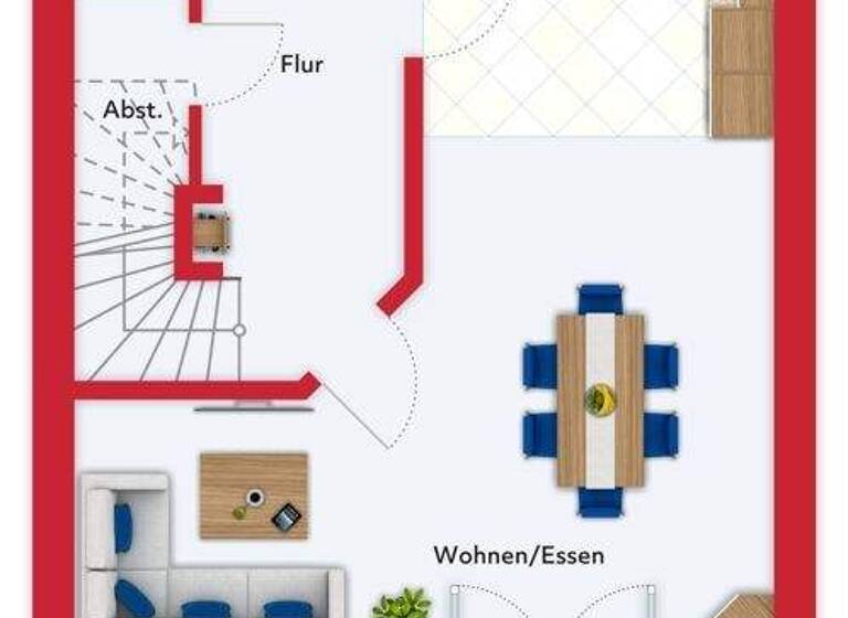 Reihenmittelhaus zur Miete - Erstbezug 1.150 € 4 Zimmer 100 m² frei ab 01.08.2026 Visselhövede 27374