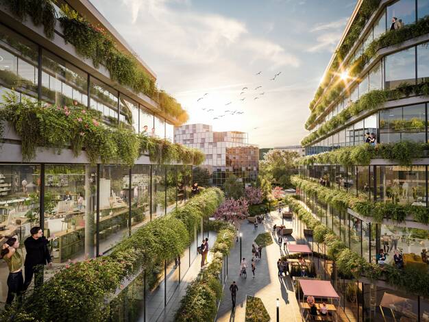 Bürofläche zur Miete - Erstbezug provisionsfrei 17.310 m² Bürofläche teilbar ab 2.500 m² Godesberger Allee 171, Friesdorf Bonn 53175