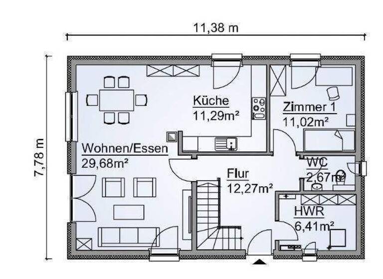Einfamilienhaus zum Kauf provisionsfrei 374.500 € 5 Zimmer 142 m² 1.751 m² Grundstück Bahnhofsstraße Pantlitz Ahrenshagen-Daskow 18320