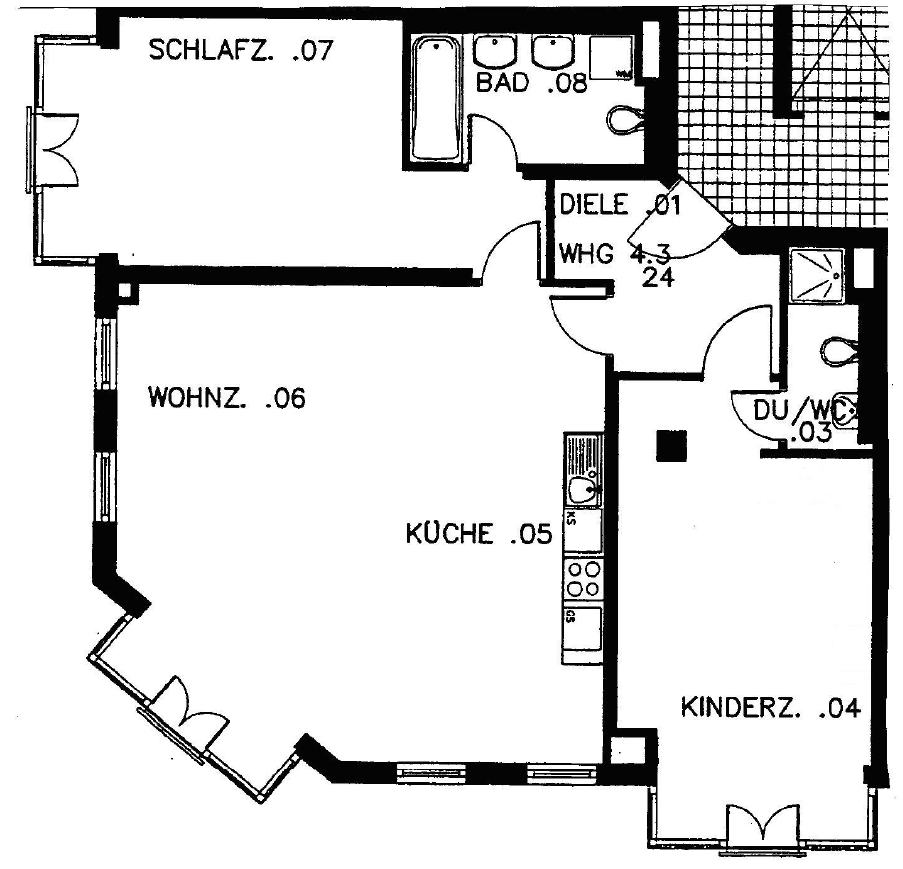 Wohnung zum Kauf als Kapitalanlage geeignet 449.000 € 3 Zimmer 102 m²<br/>Wohnfläche Zentrum - Süd Leipzig 04107