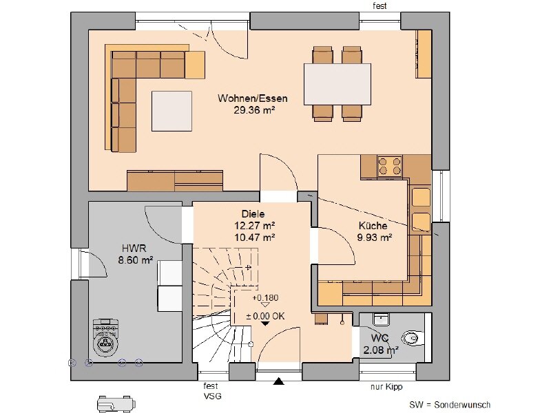 Einfamilienhaus zum Kauf 372.427 € 4 Zimmer 119 m²<br/>Wohnfläche 485,2 m²<br/>Grundstück Medingen Ottendorf-Okrilla 01458