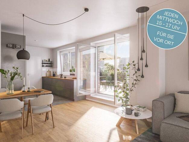 Wohnung zum Kauf - Neubau provisionsfrei 885.000 € 4 Zimmer 99,6 m² 5. Geschoss Niendorfer Weg 11-15 Groß Borstel Hamburg / Groß Borstel 22453