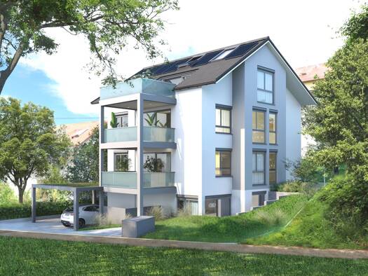 Terrassenwohnung zum Kauf - Erstbezug provisionsfrei 625.000 € 4 Zimmer 100,8 m² Winnenden 71364