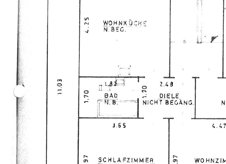 Studio zur Miete 395 € 1 Zimmer 37,2 m² Altstadt-Mitte Oberhausen 46045