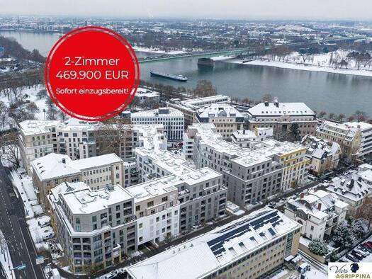 Wohnung zum Kauf - Erstbezug 469.900 € 2 Zimmer 55,4 m² EG Neustadt-Nord Köln 50668