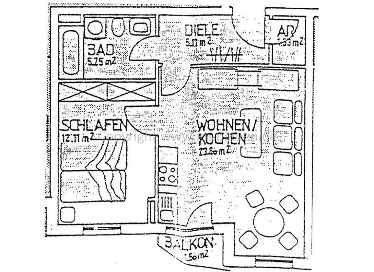 Wohnung zur Miete 374 € 2 Zimmer 46,9 m² 4. Geschoss frei ab sofort Pestalozzistraße 70-72 Westend Plauen 08523