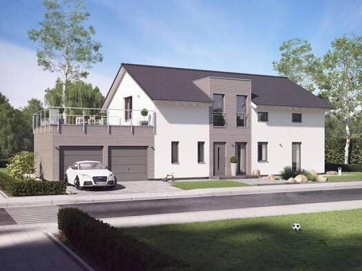 Mehrfamilienhaus zum Kauf - Erstbezug provisionsfrei 781.000 € 8 Zimmer 214 m² 490 m² Grundstück Großniedesheim 67259
