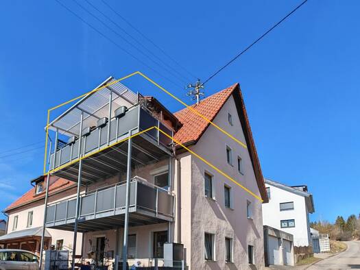 Wohnung zum Kauf 109.000 € 4 Zimmer 71,8 m² frei ab sofort Böttingen Münsingen 72525