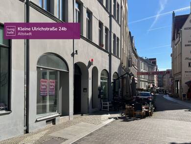 Laden zur Miete 900 € 1 Zimmer 30 m² Verkaufsfläche Kleine Ulrichstraße 24b Altstadt Halle 06108