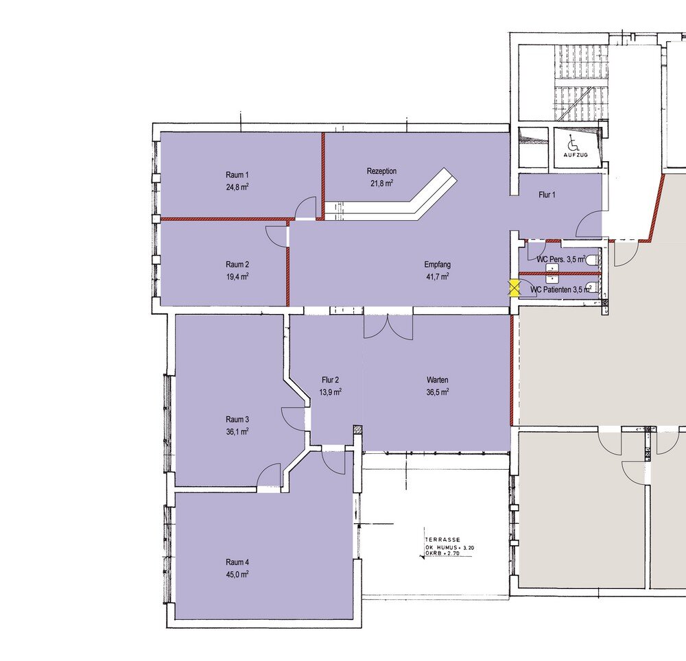 Praxis zur Miete 2.290 € 253,6 m²<br/>Bürofläche Weißenburg Weißenburg 91781