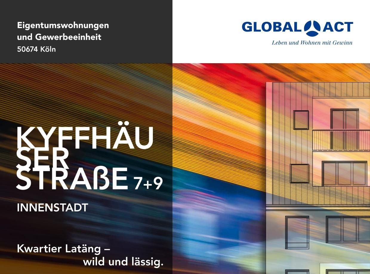 Wohnung zum Kauf provisionsfrei 209.900 € 2 Zimmer 30 m²<br/>Wohnfläche EG<br/>Geschoss Neustadt - Süd Köln 50674