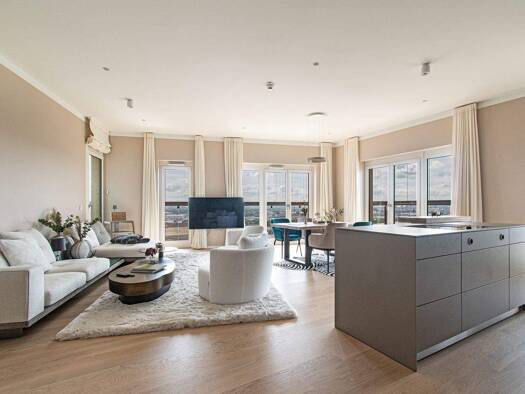 Penthouse zum Kauf 2.650.000 € 3 Zimmer 123 m² 18. Geschoss Rothenburgsort Hamburg 20457