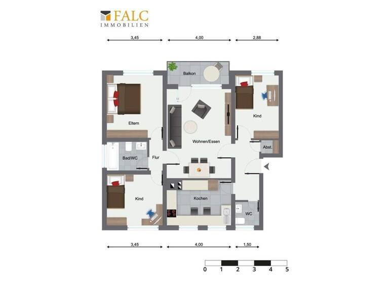 Wohnung zum Kauf 110.000 € 4 Zimmer 88 m² 3. Geschoss Brüggestraße 2 Essentho Marsberg 34431