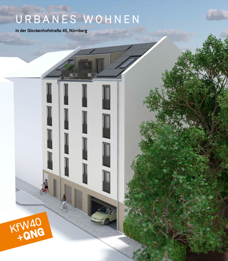 Studio zum Kauf provisionsfrei als Kapitalanlage geeignet 307.890 € 1 Zimmer 45,4 m²<br/>Wohnfläche Glockenhofstraße 45 Glockenhof Nürnberg 90478