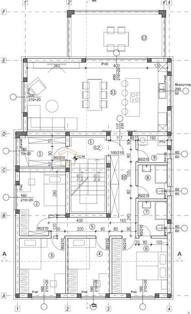 Wohnung zur Miete 1.200 € 4 Zimmer 120 m² 2. Geschoss Zapresic center