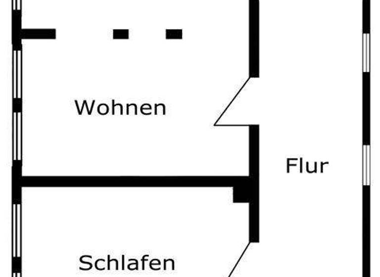 Wohnung zur Miete 457 € 3 Zimmer 83 m² 3. Geschoss Gabelentzstraße 2a Altenburg 04600