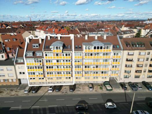 Wohnung zum Kauf 199.000 € 1,5 Zimmer 72 m² 6. Geschoss frei ab sofort Gibitzenhof Nürnberg 90461