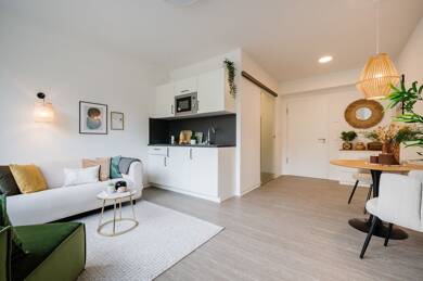 Wohnung zum Kauf - Erstbezug provisionsfrei 181.900 € 1 Zimmer 20,6 m² 4. Geschoss Lyoner Str. 11 Schwanheim Frankfurt 60528