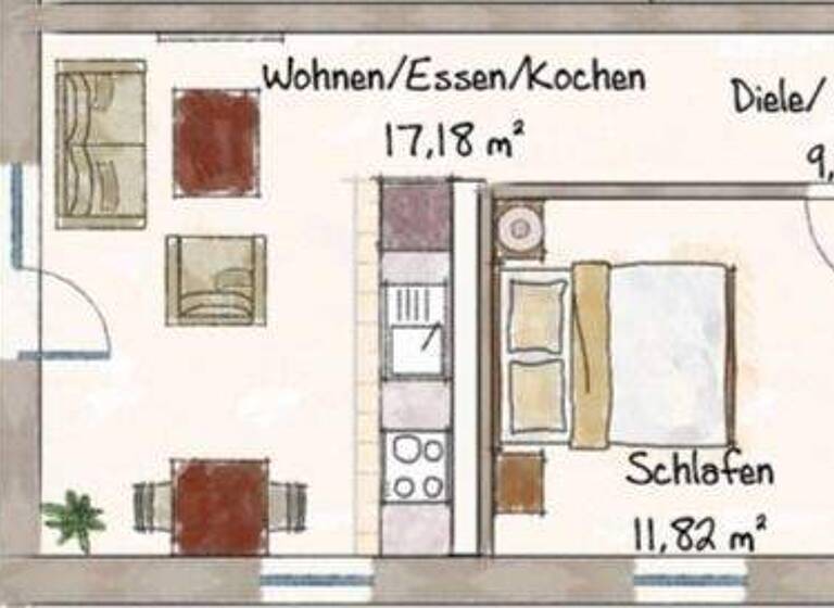 Wohnung zum Kauf 318.000 € 2 Zimmer 52,3 m² frei ab 01.10.2027 Altdorf Landshut/Altdorf 84032