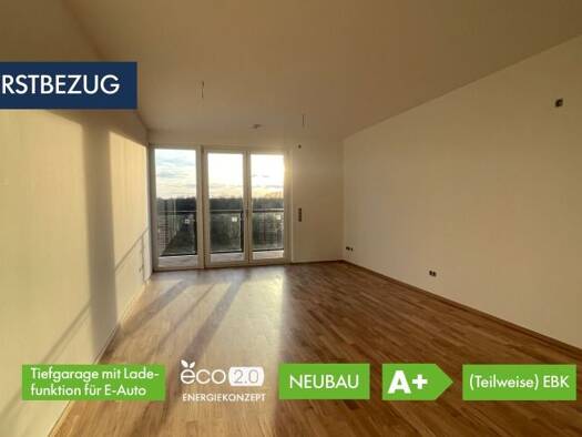 Wohnung zur Miete - Erstbezug 1.027 € 2 Zimmer 54,6 m² 4. Geschoss frei ab sofort Friedrich-Bosse-Straße 67 Möckern Leipzig 04159