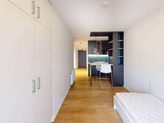 Studio zur Miete 860 € 1 Zimmer 24,3 m² 1. Geschoss frei ab 01.04.2026 Lyoner Straße 50 Schwanheim Frankfurt am Main 60528