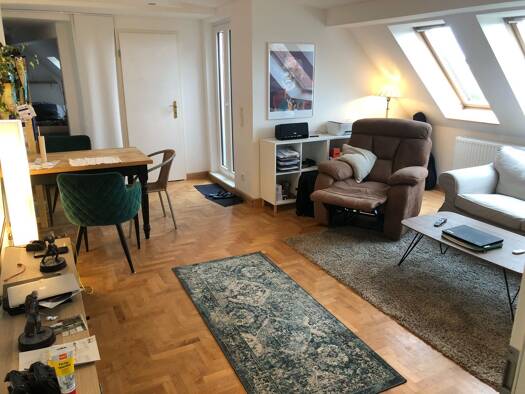Penthouse zur Miete 1.200 € 3,5 Zimmer 86 m² Geschoss 4/4 frei ab 01.10.2026 Adlershof Treptow-Köpenick 12489