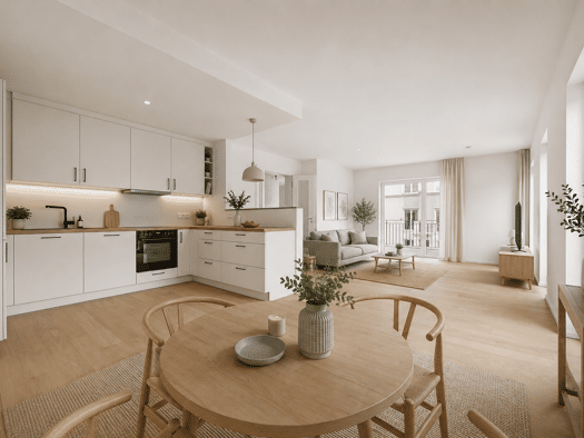Wohnung zur Miete - Erstbezug 2.750 € 4 Zimmer 125 m² 1. Geschoss frei ab sofort Geschwister-Scholl-Straße 56 Brandenburger Vorstadt Potsdam 14471