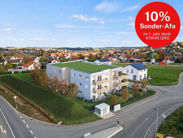 Wohnung zum Kauf - Erstbezug provisionsfrei 424.900 € 4,5 Zimmer 93,6 m² 1. Geschoss Mietingen 88487