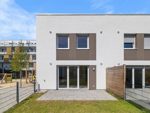 Reihenendhaus zur Miete - Erstbezug 1.995 € 6 Zimmer 146,4 m² 95 m² Grundstück Kriegshaber Augsburg / Kriegshaber 86156