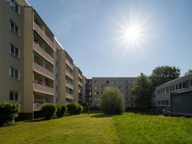 Wohnung zur Miete 418 € 3 Zimmer 57,3 m² 2. Geschoss Ernst-Haeckel-Weg 3 Nördliche Neustadt Halle 06122