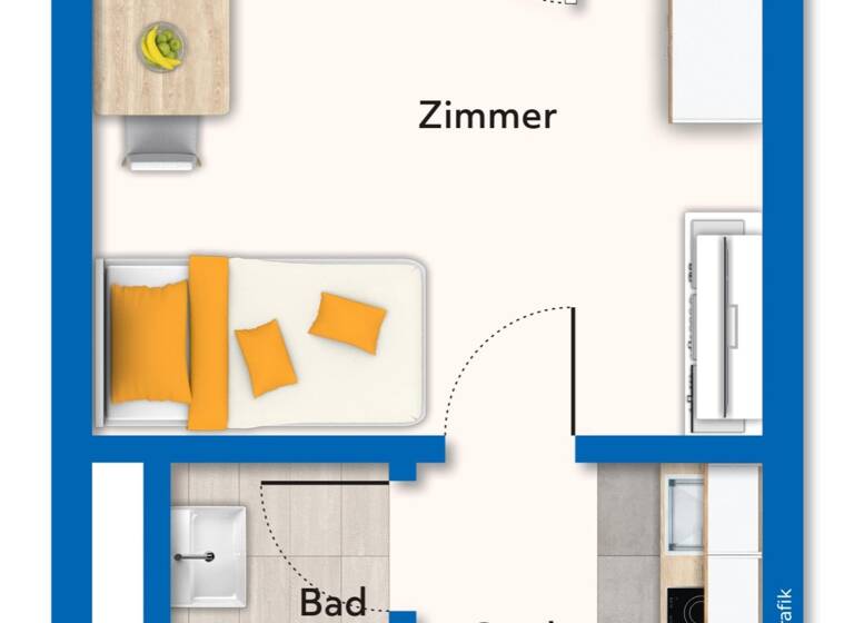 Wohnung zum Kauf 113.500 € 1 Zimmer 22 m²<br/>Wohnfläche Riederich 72585