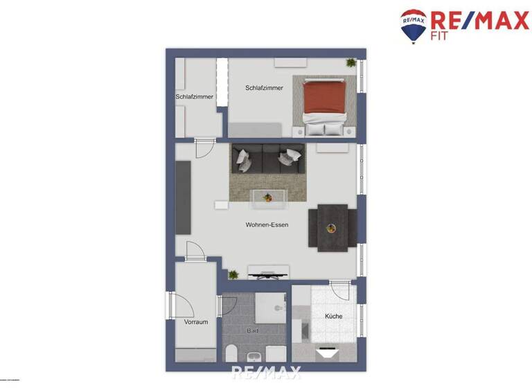 Wohnung zur Miete 436 € 2 Zimmer 56 m² 2. Geschoss Neumarkt im Hausruckkreis 4720