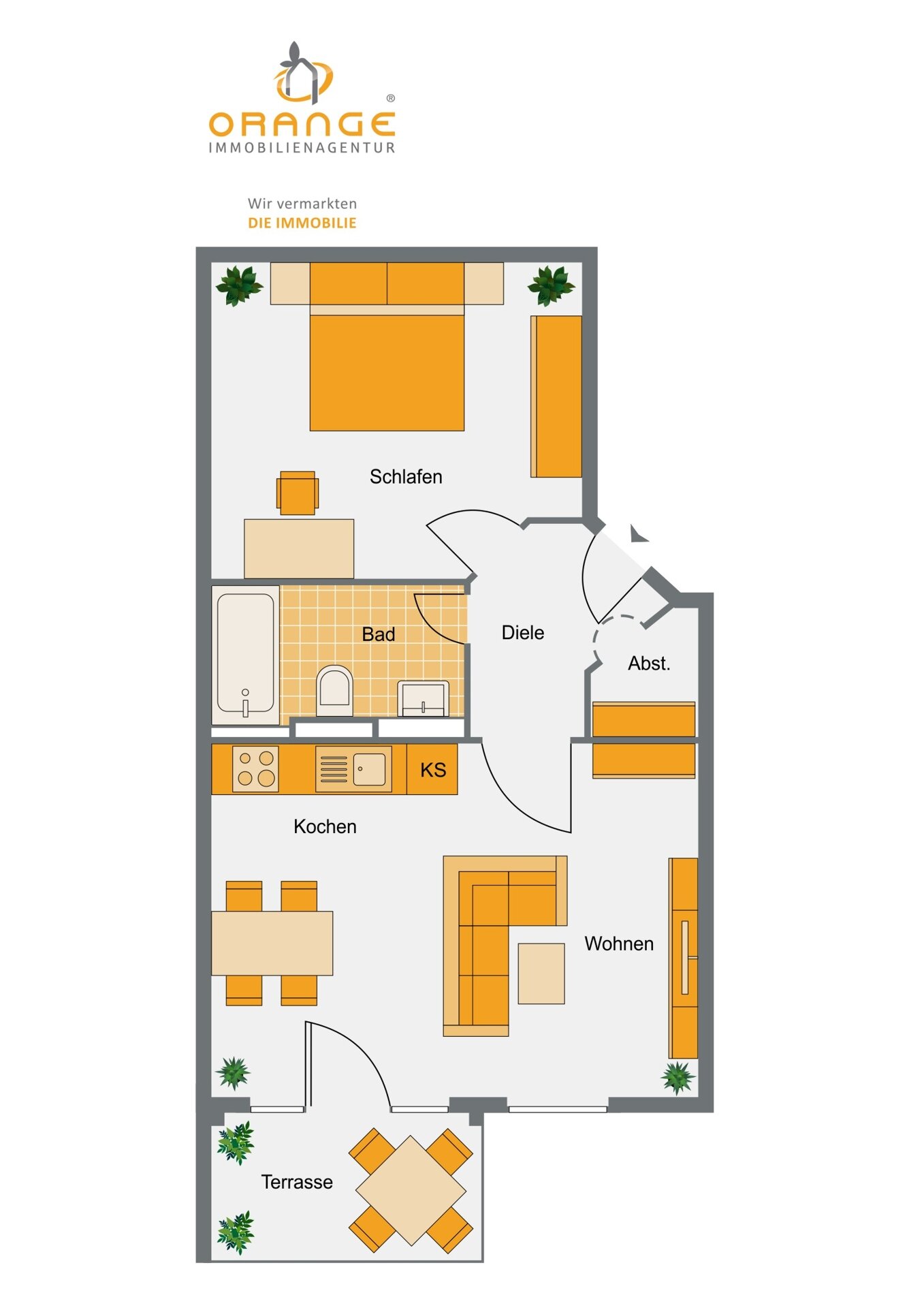 Wohnung zum Kauf 120.000 € 2 Zimmer 49,1 m²<br/>Wohnfläche EG<br/>Geschoss 01.01.2025<br/>Verfügbarkeit Egglfing Bad Füssing / Egglfing am Inn 94072