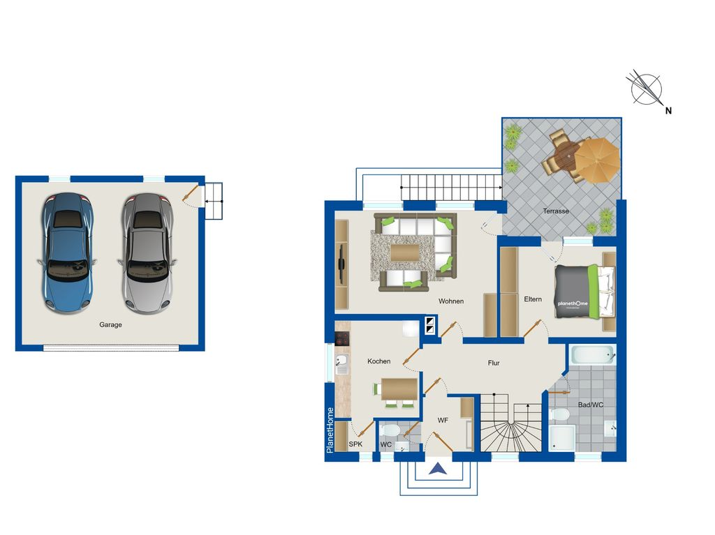 Einfamilienhaus zum Kauf 479.000 € 5 Zimmer 158,1 m²<br/>Wohnfläche 757 m²<br/>Grundstück Laberweinting Laberweinting 84082