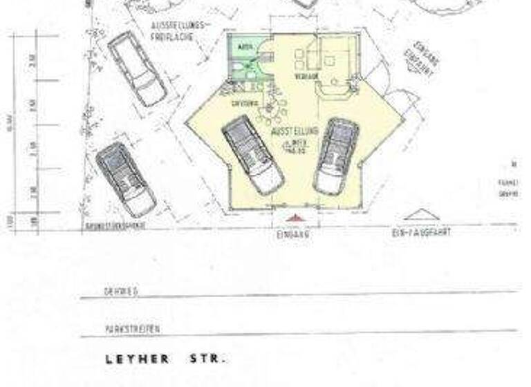 Gewerbegrundstück zur Miete 3.500 € 1.140 m² Grundstück Leyherstr. 61 Leyh Nürnberg 90431
