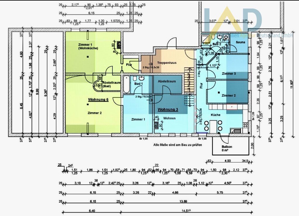 Wohnung zum Kauf 398.000 € 6 Zimmer 182 m²<br/>Wohnfläche Aukrug 24613